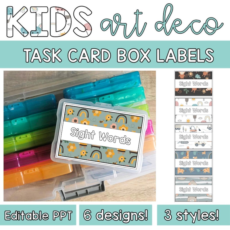 Task Boxes - Etsy