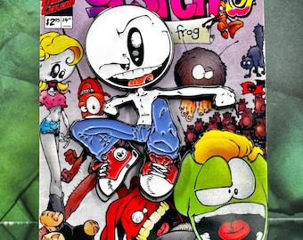 Joe Psycho 2,5” emaljnål