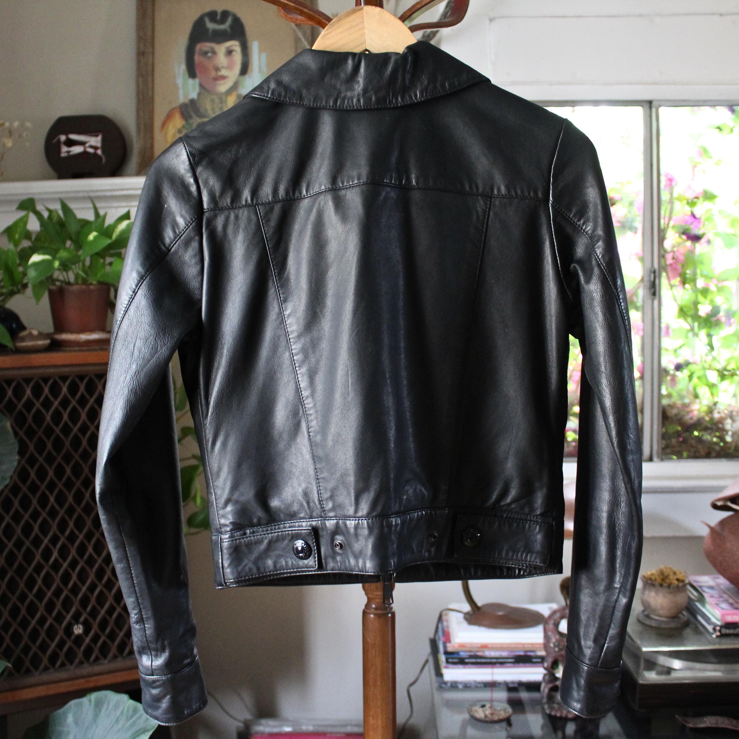 LEVI'S MADE & CRAFTED ブラックライダースジャケット Levi's made&crafted ライダース ブラック LEVI'S MADE & CRAFTED