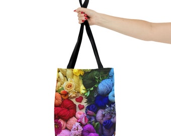 Wool and Flowers Tote Bag