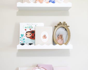 Créoles brodés personnalisés, prénom pour chambre d'enfant, décoration bébé personnalisée