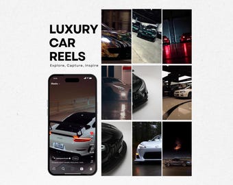 Plus de 2000 vidéos de voitures de luxe Bobines de voiture pour hommes Bobines de voiture esthétiques sombres Vidéo de bobines de voiture PLR MRR Bobines vidéo de voitures de luxe Pack de vidéos de bobines de voiture premium