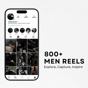 men reels videos 800+ faceless men reels dark aesthetic reels men aesthetic videos reels men faceless reels video PLR MRR men video reels image 6