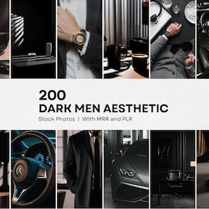 200枚の暗い男性のストック写真、暗い男性のストック写真、暗い顔のない美的ストック画像、PLR MRR黒のストック写真、美的ダーク写真