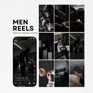 men reels videos 800+ faceless men reels dark aesthetic reels men aesthetic videos reels men faceless reels video PLR MRR men video reels