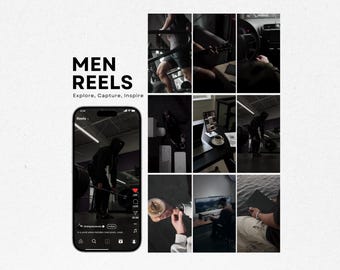 men reels videos 800+ faceless men reels dark aesthetic reels men aesthetic videos reels men faceless reels video PLR MRR men video reels