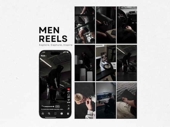 men reels videos 800+ faceless men reels dark aesthetic reels men aesthetic videos reels men faceless reels video PLR MRR men video reels