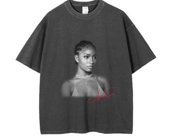 T-shirt graphique Ayra Starr : T-shirt vintage unisexe en édition limitée