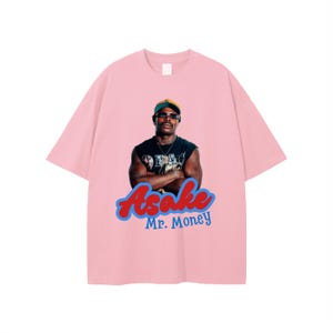 T-shirt graphique vintage Asake : t-shirt streetwear afrobeats image 7