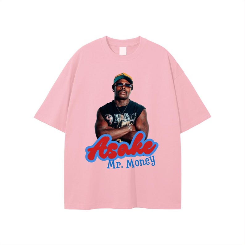 T-shirt graphique vintage Asake : t-shirt streetwear afrobeats image 7