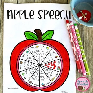 100 trials Articulation and Language Apple | Early Developing Sounds Plus