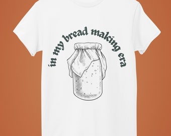 Camiseta "En mi época de hacer pan", Comfort Colors