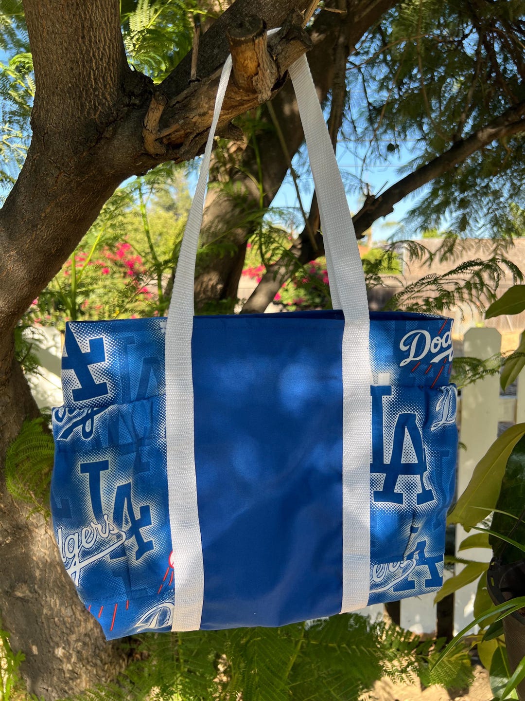 Tote Bag, LA Dodgers, Blue, Bag - Etsy