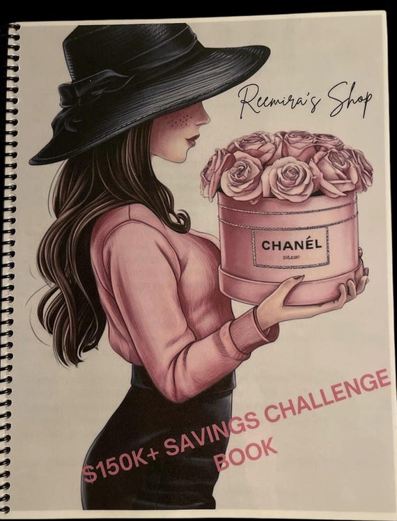 150K+ Savings Challenge Book (Regular paper with laminated front and back cover)