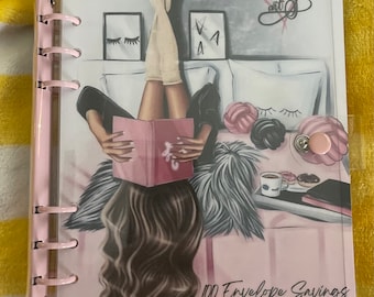 100 Envelope savings challenge binder, budget book, laminated savings tracker, cash envelopes , cash stuffing