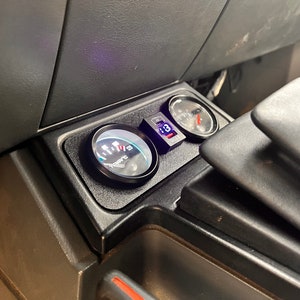 XJ/MJ Pressure gauge support 52mm / Gauge pod, mount 52mm