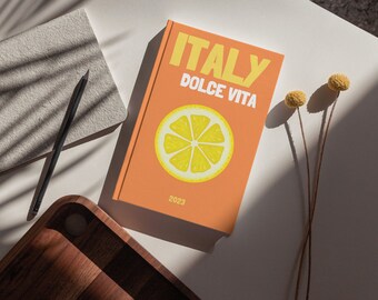 Italy Travel Photobook and Map