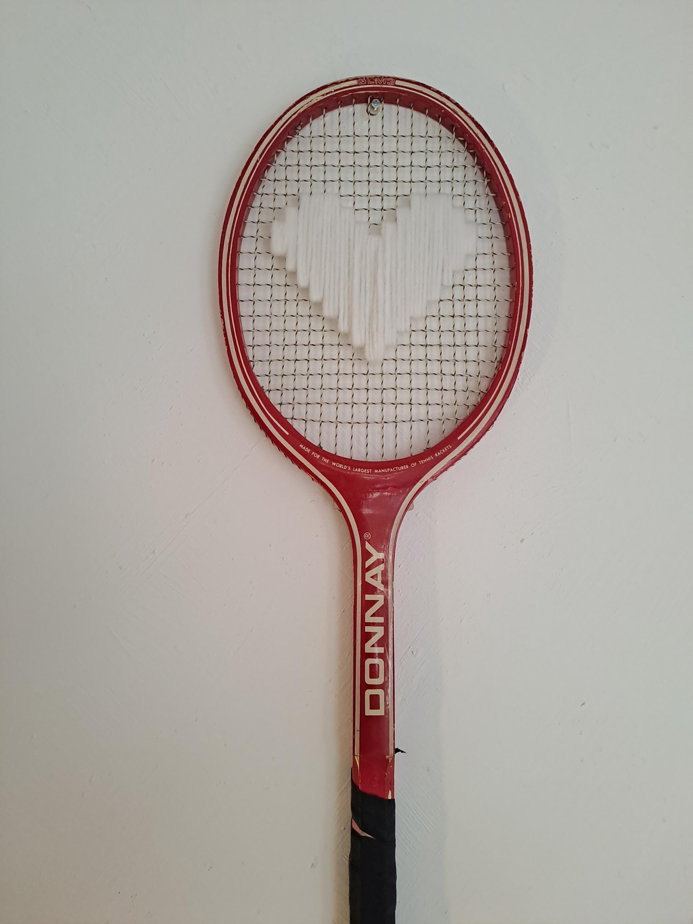 Ancienne raquette Tennis 70's Marque Donnay Younger - Collection