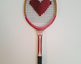 Raquette Tennis bois vintage Montana 1960 - Collection