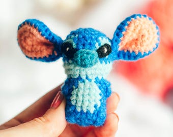 Blue Alien Crochet Pattern + Video Tutorial | ENGLISH PDF