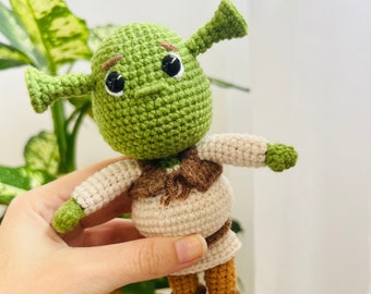 Green Ogre PDF Crochet Pattern
