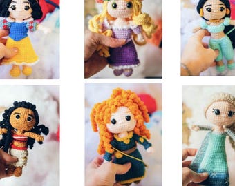 Princess Crochet || 12 in 1 Crochet BUNDLE || PDF pattern