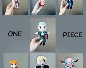 Pirate Anime Characters || 7 in 1 Crochet BUNDLE || PDF patterns