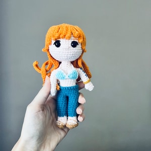 Navigation Nami Girl Crochet Pattern PDF