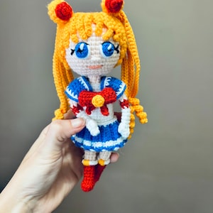 Moon Girl Crochet PDF pattern