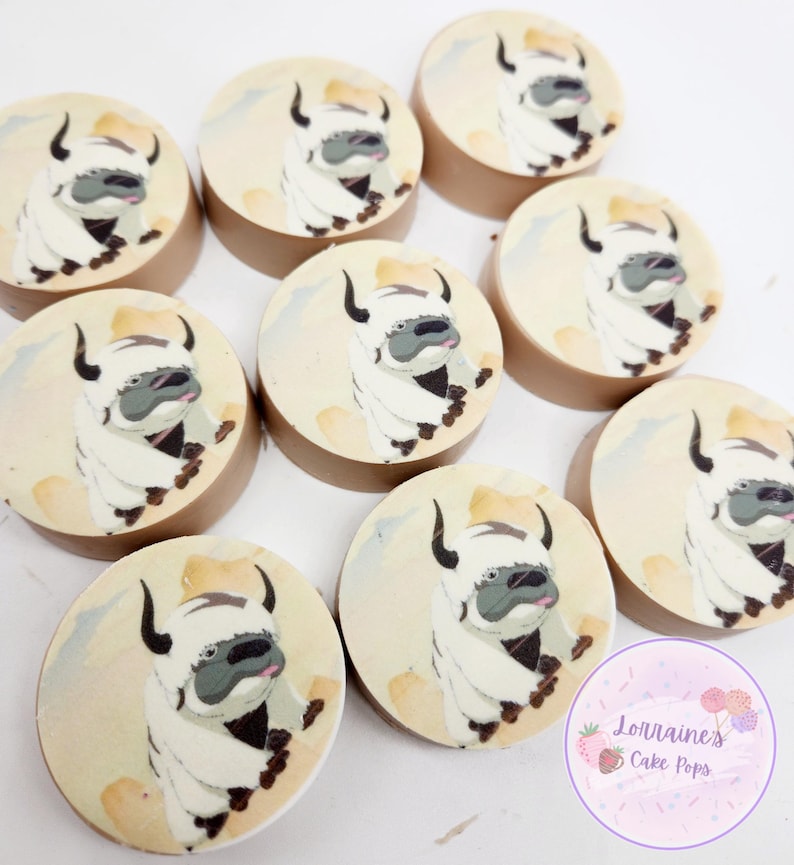 Printable Appa-avatar: the Last Air Bender Inspired Toppers-edible ...