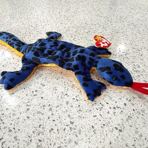 Ty Beanie Baby Lizzy the Lizard – 1995 Retired Collectible Plush