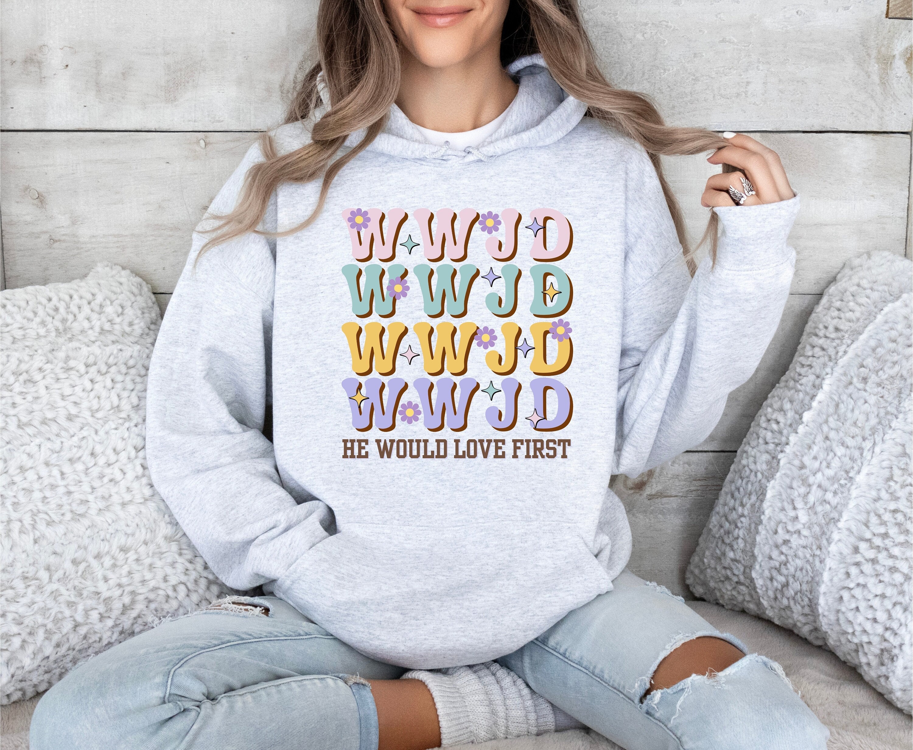 He Would Love First Hoodie Etsy