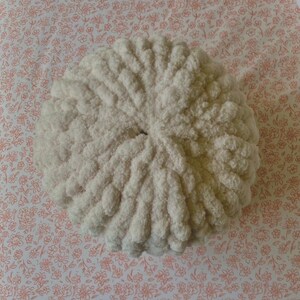 Chunky Knit Pillow Pouf