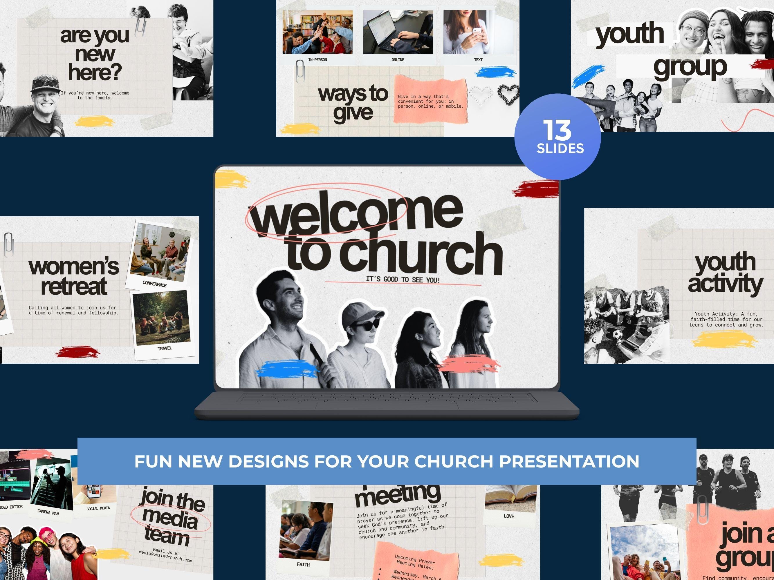 Modern Church Presentation, Modern Church Slides, Pre-church Slides ...
