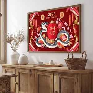 Year of the Snake: Gong Xi Fa Cai! - Etsy