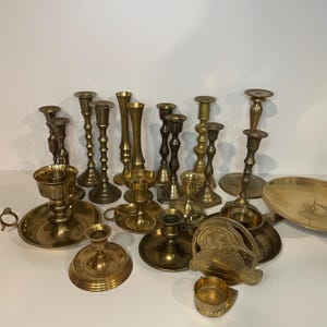 Brass Candle Holders