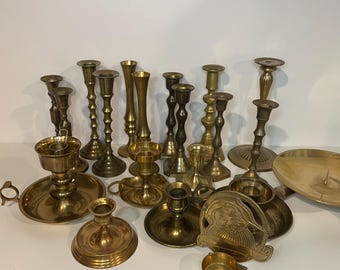Brass Candle Holders
