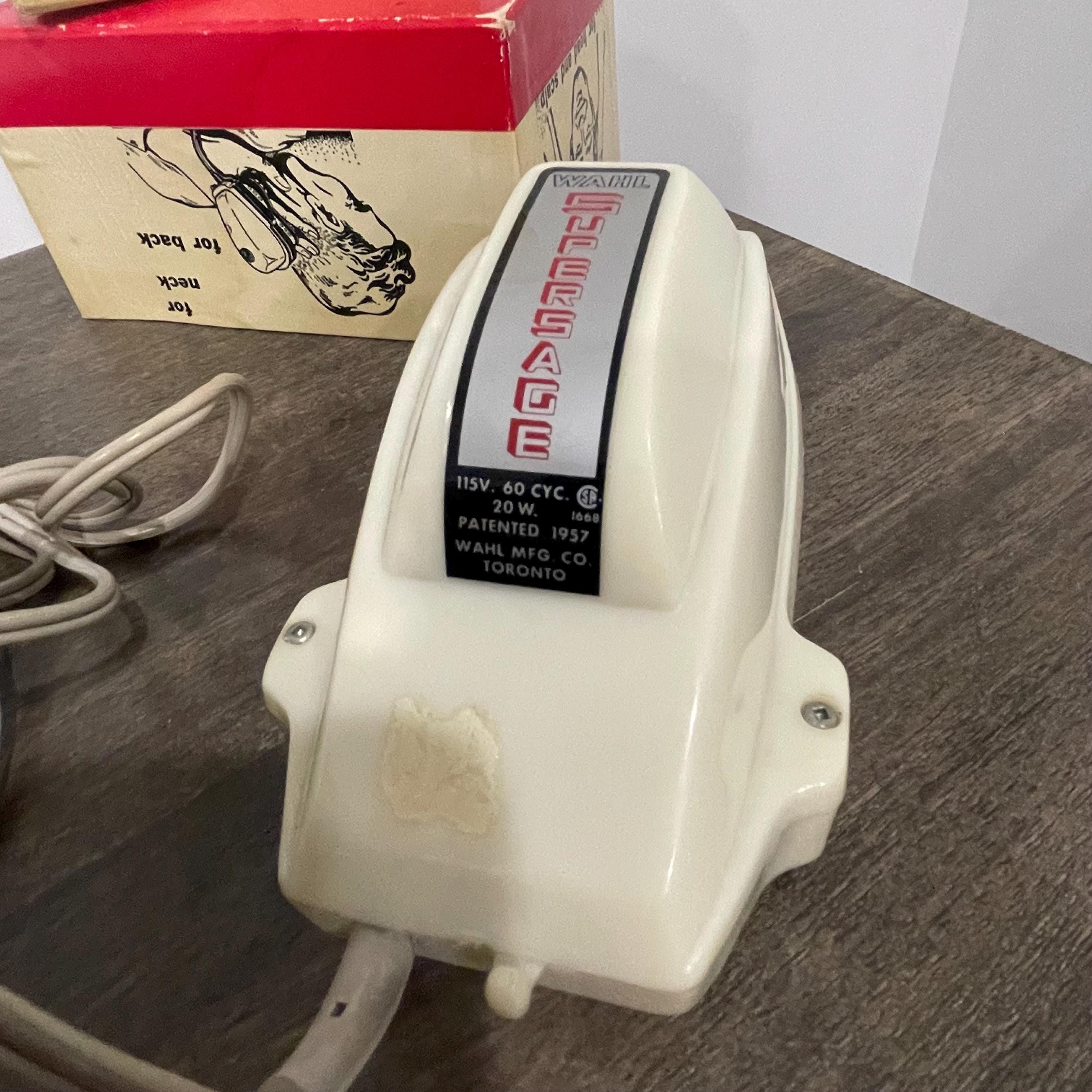 Vintage Wahl Supersage Electric Vibrator Massager - Etsy