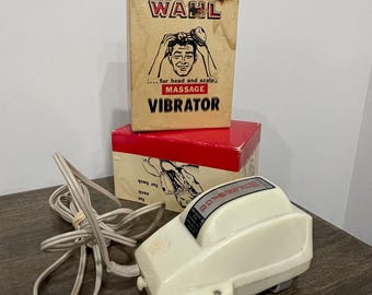Vintage Wahl Supersage Electric Vibrator Massager - Etsy