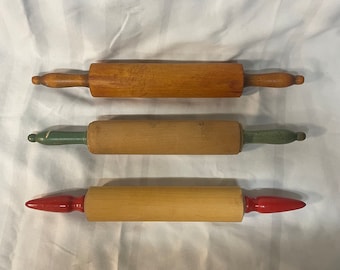 Vintage Wooden Rolling Pins