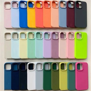 30 colors iPhone case, solid color simple iPhone case, soft shell color - suitable for iPhone 15 14 13 12 11 X Pro Max