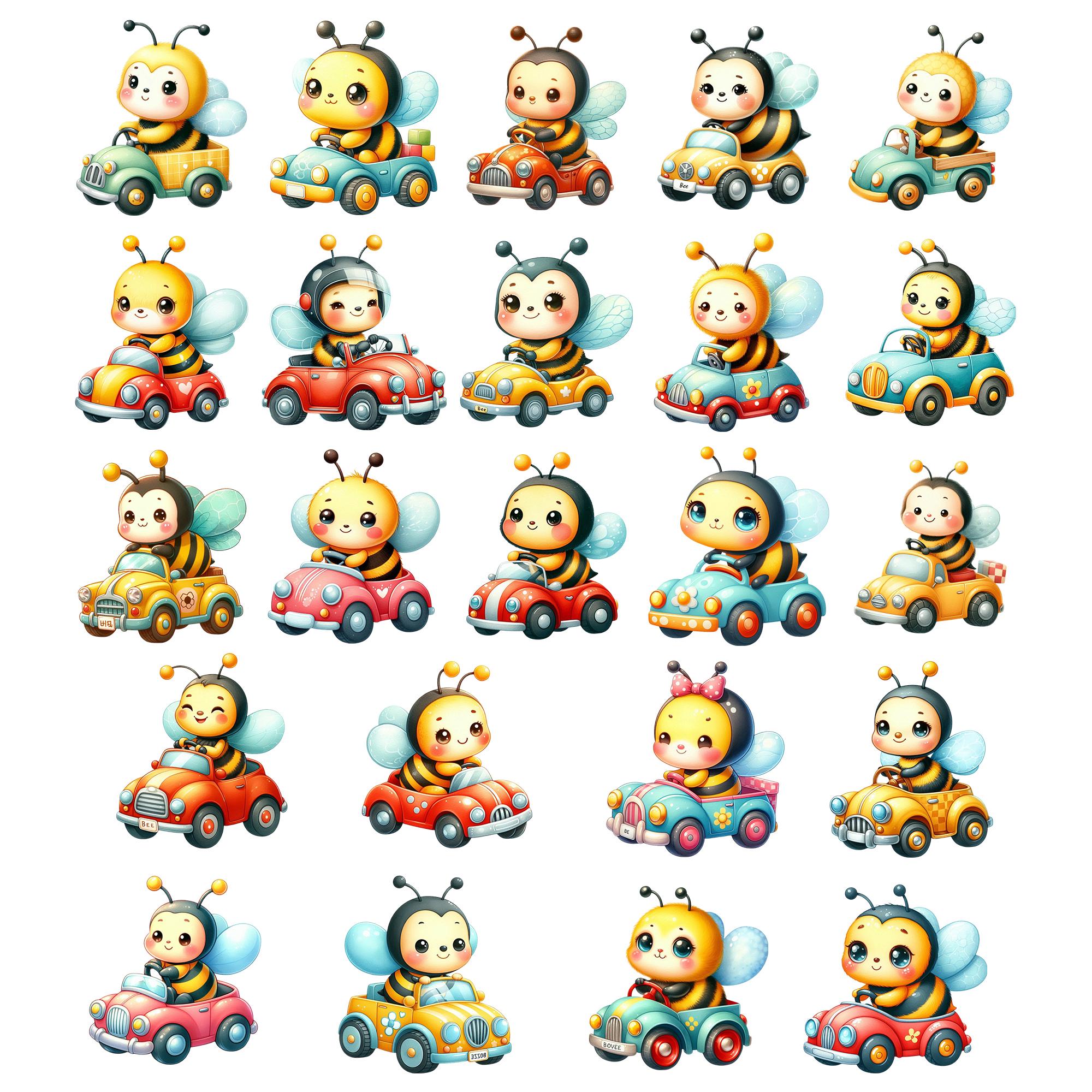 Baby Bee Clipart, Little Bee PNG, Baby Shower Clipart, Baby Animals PNG ...