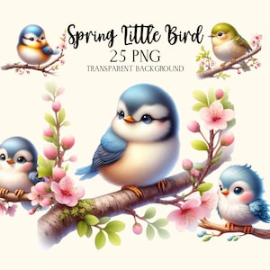 Clipart de pajarito de primavera, pajaritos png, baby shower png, clipart de pájaro lindo, pájaro de primavera png, clipart de guardería lindo