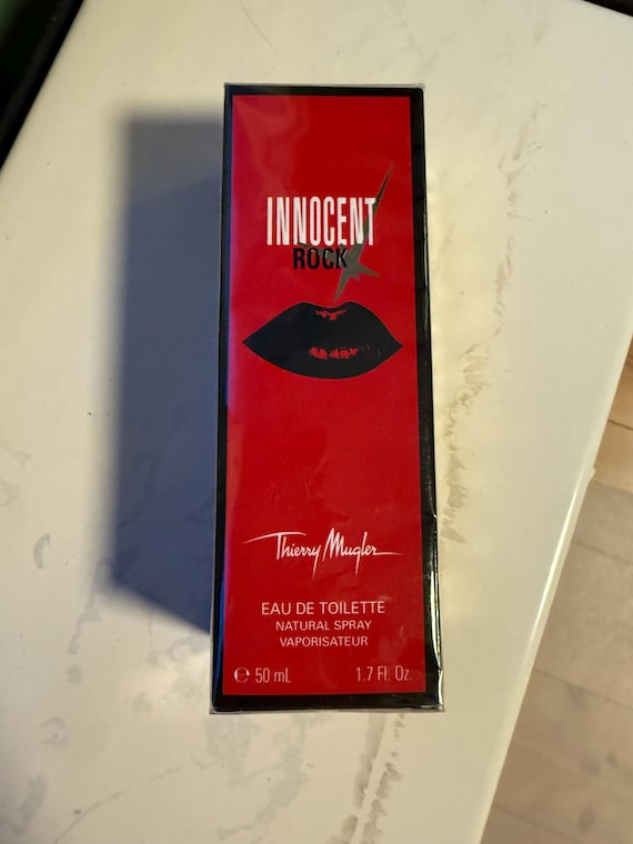 Flacon Vide De Parfum Innocent Rock De Thierry Mugler – 50 Ml – Rare Et Neuf