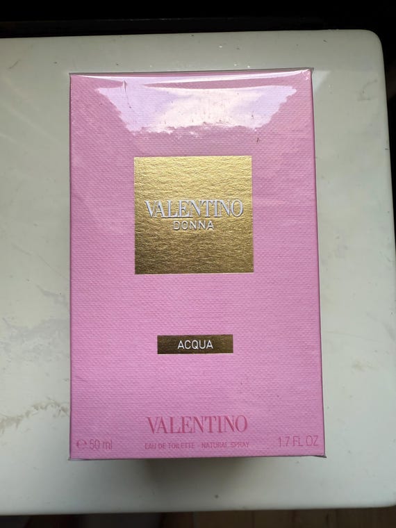 Valentino Acqua Donna 50 Ml Rare Discontinued Edt Eau De Toilette