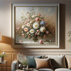 Enchanted Blossoms: A Classic Floral Symphony