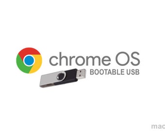 Chrome OS Flex Bootable USB for PC, Mac and Chromebook Quick and Easy Instructions Included