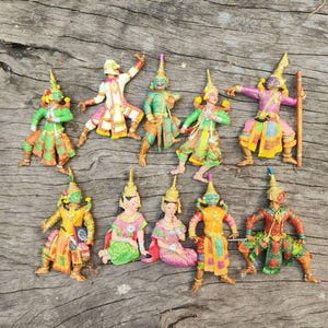 Thai Khon Thai Fridge Magnet Sets – Ramakien Collectibles (Discounted Bundles)
