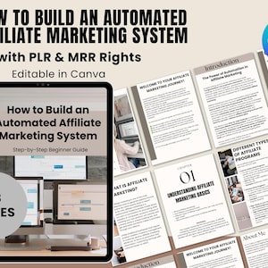 Affiliate Marketing Guide Master Resell Rights MRR PLR Affiliate Marketing Course to Resell DFY Marketing Ebook