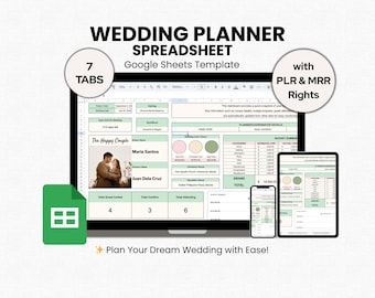 Hochzeitsplaner Hochzeitsplanung Vorlage Hochzeitsbudgets Checkliste Hochzeitsplaner Google Sheet